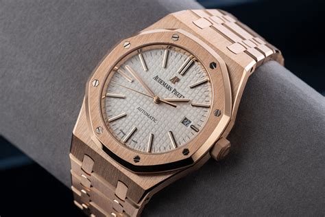 audemars piguet royal oak 33mm rose gold|rose gold ap royal oak price.